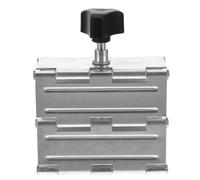 INOOMP Floor Tile Leveler Height Adjustment Tool Made of Galvanized Stainless Iron for Tiling Floor Tiles and Kitchen Use Regulator with Sturdy Silver Finish