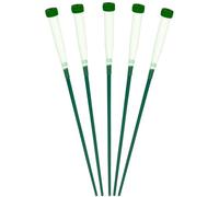 INOOMP Flower Test Tubes 5Pcs with Caps for Orchid Stem Hydration and Fresh Flower Preservation Lightweight and Compact for Florists and DIY Use