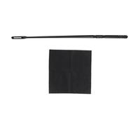 INOOMP Flute Cleaning Stick Piccolo Cleaning Brush Lint Cloth for Flute Accessories