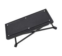 INOOMP Foldable Guitar Footstool Thickened Wooden Guitar Footrest Stool with Non-Slip Pads Musician Accessories Foot Support