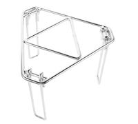 INOOMP Foldable Outdoor Campfire Tripod Grill Stand Heavy-duty Steel Open Fire Cooking Tripod with Hanging Chain Portable Camping Pot Stand for Picnic and Hiking