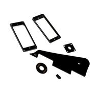 INOOMP Folk and Acoustic Guitar Plastic Pickguard Set with Scratch Protection Plate and Ready Design for Guitar Enthusiasts