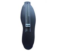 INOOMP Foot Measuring Device 2pcs Plastic Black Easy to Use Foot Gauge for Measuring Shoe Size Before Heading to the Store for Adults