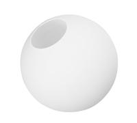 INOOMP Frosted Glass Globe Lamp Shade Replacement for Pendant Light, White Matte Finish Sphere Lampshade with 2.17 Inch Opening Diameter, for Bedroom Nighttime Lighting and Reducing Harsh