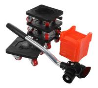 INOOMP Furniture Lifter Mover Tool Set with Leverage Principle and Labor-saving Design for Moving Refrigerators and Washing Machines on Marble and Concrete Floors, Plastic Material, 500kg