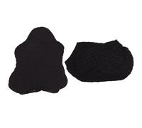 INOOMP Gaming Chair Cover Set with Armrest Protector Black Stretch Slipcover for Computer Room and Office Chairs Dustproof Elastic Pineapple Pattern Seat Cover