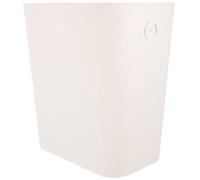 INOOMP Garbage Container Trash Can with Reasonable Storage Capacity and Practical Design, Beige Pp Simple Look Waste Bin Suitable for Bathroom and Bedroom Use