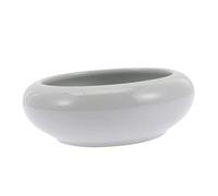 INOOMP Garden Flower Pot Decor Elegant Small Ceramic Container for Outdoor Plants Stylish Decorative Flowerpot for Orchids and Greenery for Lawn Patio and Balcony