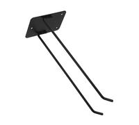 INOOMP Garden Tool Wall Organizer with Screw Mounting Heavy Duty Tool Rack for Rakes Brooms Mops and Hoses Space Saving Shed Storage for Indoor and Outdoor Use