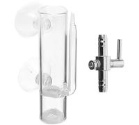 INOOMP Glass Shrimp Incubator to Prevent Young Shrimp from Being Attacked for Aquarium with Cups Wear Resistant Fish Hatchery Isolation Box