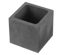 INOOMP Graphite Ingot Mold Silver Ingot Mould Black Corrosion Resistant Sturdy Casting Mold for Test Analysis and Experiments