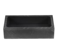 INOOMP Graphite Mold Refining Gold Silver Copper Mold Black High Density Even and Smooth Surface Impact Resistance for School Science Education Laboratory