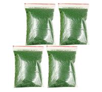 INOOMP Green Sponge Porous Tree Powder Easy to Use 4 Packs Model Railroad Grass Material Versatile Application for Crafting and DIY Train Scenery Projects for Miniature Train Landscape