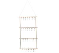 INOOMP Hair Accessories Storage Rack Wall-Mounted Hair Clip Organizer for Girls Hanging Bow Holder and Headband Storage for Boy Girl's Decor
