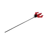 INOOMP Halloween Devil Pitch Fork Decor Cosplay Wand Prop Red