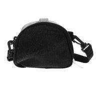 INOOMP Hamster Carrier Portable Breathable Shoulder Backpack with Mesh Window Multiple Compartments Adjustable Straps Internal Safety Harness for Travel Outdoor Use