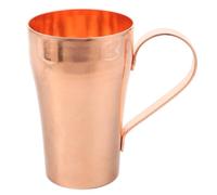 INOOMP Hand Hammered Pure Copper Mug, 400ml/13.5oz Ayurvedic Water Cup with Handle, Gift for Men and Women, Copper Drinkware for Moscow Mules