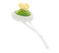 INOOMP Handmade Small Pet Cap Knitted Hat for Hamster and Guinea Pig Cute Mini Costume Accessory for Halloween and Festive Occasions