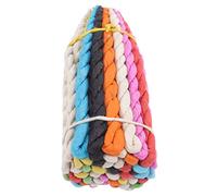 INOOMP Handmade Tibetan Rope Incense Natural Herbal Fragrance for Meditation Yoga Purification Indoor Use Safe Cotton Material Aromatherapy Home Office Hotel