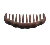 INOOMP Handmade Wooden Scalp Massage Comb with Non-splinters Design and Beautiful Grain Patterns, Natural Material for On-the-go Use Suitable for Family Members