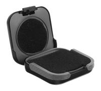 INOOMP Hearing Aid Travel Case Hearing Aid Storage Box Portable Protective Compact Storage Case with Advanced Buffering Material Sponge Abs PVC for Commutes and Business Trips