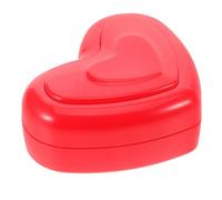 INOOMP Heartbeat Simulator for Pets and Compatible with Stuffed Animals, Heart-shaped Plastic Design with Lr44 Button Batteries Included, Easy to Use Comfort and Soothing Accessory