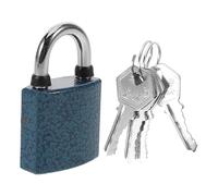 INOOMP Heavy Duty Keyed Padlock for Outdoor Rv Storage Doors Featuring Easy Installation and Privacy Protection, Made of Sturdy Iron and Copper for Reliable Security the Road