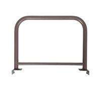 INOOMP Heavy-Duty Metal Handrail Handle Grip for Hotel Housekeeping Utility Cart, Mountable Cleaning and Laundry Room Cart Handle Replacement Accessory