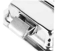 INOOMP Heavy Duty Stainless Steel Flush Mount Vehicle Door Lock with Anti-Reverse Function Lock Core for Tow Trucks Trailers and Enhanced Theft Prevention Embedded Security