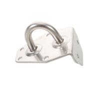 INOOMP Heavy-Duty Stainless Steel Rv Right Angle D-Ring Tie-Down Anchor for Trailer Cargo Wall and Floor Mount, Rv Trailer Cargo Tie-Down Ring for Towable Campers and Trucks