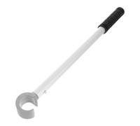 INOOMP Heavy Duty Strong Bearing Capacity Silver Lightweight Design and Aluminium Alloy Blind Push Pull Rod with Window Opening Tool for Loft Skylight and Curtain Use