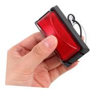 INOOMP High Brightness LED Trailer Marker Light for Cargo Trailers and Trucks Front Rear Signal Lamp for Increased Visibility Abs Fire Truck Side Marker Light