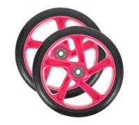 INOOMP High Elasticity with Bearing Design Pu Scooter Wheels for Electric Scooter Replacement Suitable for Sports