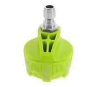 INOOMP High Pressure Washer Nozzle Adjustable Spray Modes with 1/4 Quick Connect Sturdy Plastic Material, Multi-Functional 6-in-1 Turbo Nozzle for Cleaning Cars, Gardens, Brick
