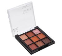 INOOMP Highly Pigmented Eyeshadow Palette Powder Eye Shadow with Pearlescent Matte and Sparkly Finish, Easy to Use for Party Time Makeup Looks