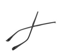 INOOMP Hypoallergenic Metal Glasses Temple Replacement for Eyeglasses and Sunglasses, Sl esthetic Eyewear Frame Arms with Sturdy Metal and Sheet Material, for Comfortable Daily Wear