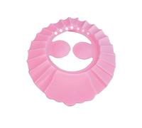 INOOMP Infant Shower Cap Baby Shampoo Shield Baby Shower Cap Elastic Unlikely to Fade with Ear Protection Pads Adjustable Buttons Suitable for Head Circumference 40-55cm Light in Weight