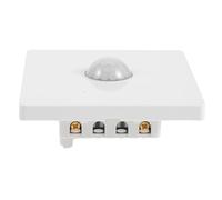 INOOMP Infrared Motion Sensor Wall Switch Indoor with Automatic Motion Sensing and Touchfree Control Plastic Material Delay Adjustable Light Switch for Entryways and Home