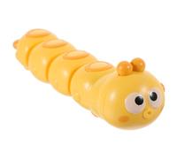 INOOMP Interactive Clockwork Caterpillar Toy Wind-up Walking Toy for Boy Girl Bright Colors and Textures Stimulates Motor Skills