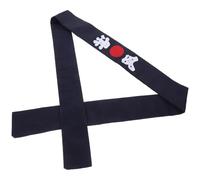 INOOMP Japanese Style Headband for Chefs and Ninjas Cotton Samurai Bandana with Traditional Japanese Design Non-slip Comfortable Hair Accessory for Parties and Costume Use