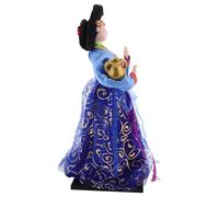 INOOMP Korean Traditional Hanbok Doll 12 Inch Asian Cultural Figurine Handmade Silk Costume Doll for Home, Office, Bookshelf and Kitchen Decor Collectible