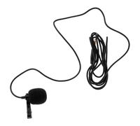 INOOMP Lapel Microphone Condenser Mic 1.5M Omnidirectional for Video Calls and Online Chatting Compatible with Cameras and Notebooks