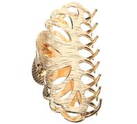 INOOMP Large Decorative Hair Clips for Women Thin Hair Hollow out Crown Alloy Claw Clips Versatile Resistant to Deformation for Bridesmaids and Everyday Use