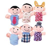 INOOMP Large Hand Puppet Toys for Kids Interactive Storytelling Puppet Plaything for Family Fun Early Education Role Play Toys 6pcs Set