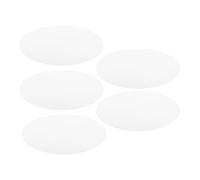 INOOMP Light Diffuser Panels 5.7 Acrylic 5pcs for Inch Diameter 1mm Thick Softens Harsh and Provides Optimal Diffusion LED Ceiling Lights for Setups