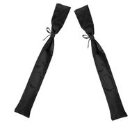 INOOMP Lightweight Black Cloth Storage Bag with Japanese Design, Fine Workmanship, Sturdy Protection Sleeve for Broadswords, for Storage the Go Carry