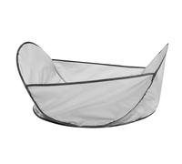 INOOMP Lightweight Folding Pet Shearing Bib for Dogs and Cats Haircut Hair Collecting Grooming Apron Prevents Hair Shedding Floor Suitable for Home and Professional Use Gray