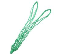 INOOMP Livestock Slow Feeder Net Bag for Vegetable Feeding Reinforced Green Nylon Mesh for Horses Goats Sheep and Poultry Easy to Fill and Clean Versatile Farm Feeding Tool