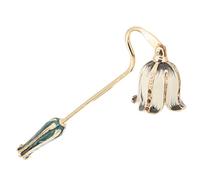 INOOMP Long Handled Candle Snuffer Metal Extinguisher Tool for Putting out Candle Flames Convenient and Stylish with Golden Finish for Home Use
