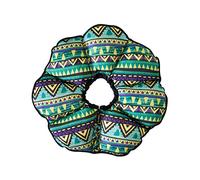 INOOMP Lovely Pet Anti-bite Collar for Dogs and Cats Sunflower and Neck Protector Anti-scratch for Healing Wounds Green Triangle Background